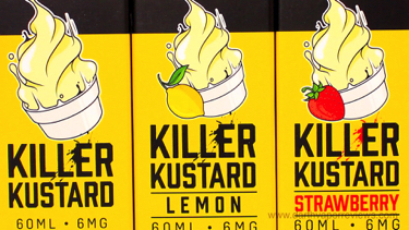 Vapetasia Killer Kustard E-Liquid Line Labels